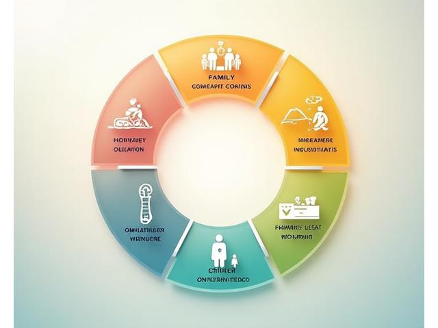 개인 가치와 생활 영역별 만족도를 보여주는 라이프 휠 차트